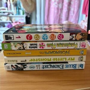 Various Manga books